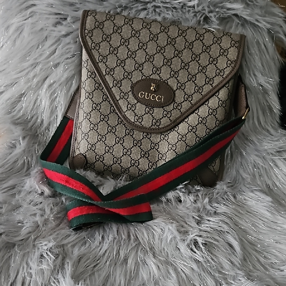 Gucci Monogram Crossbody Bag